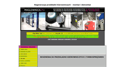 Desktop Screenshot of maglownica.eu